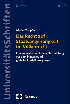 Cover Das Recht auf Staatsangehörigkeit im Völkerrecht