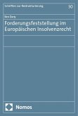 Forderungsfeststellung im Europäischen Insolvenzrecht