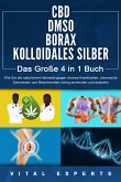 CBD   DMSO   BORAX   KOLLOIDALES SILBER - Das Große 4 in 1 Buch: Wie Sie die natürlichen Heilmittel gegen diverse Krankheiten, chronische Schmerzen und Beschwerden richtig anwenden und dosieren (eBook, ePUB)