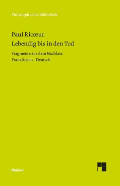 Lebendig bis in den Tod (eBook, PDF) - Ricoeur, Paul