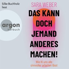 Das kann doch jemand anderes machen! (MP3-Download) - Weber, Sara