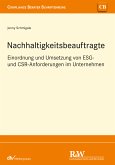 Nachhaltigkeitsbeauftragte (eBook, ePUB)