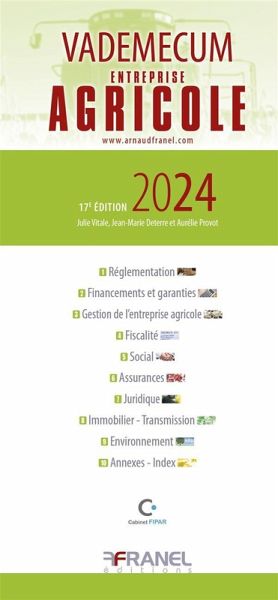 Vademecum de l'entreprise agricole (eBook, ePUB) Vademecum de l'entreprise agricole (eBook, ePUB)