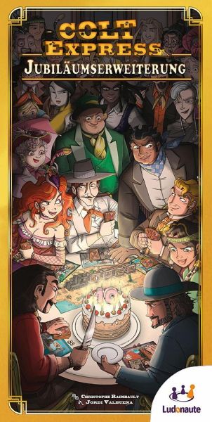 Colt Express - 10 Jahre Jubiläumserweiterung (Spiel-Zubehör) Colt Express - 10 Jahre Jubiläumserweiterung (Spiel-Zubehör)