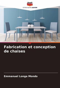 Cover Fabrication et conception de chaises