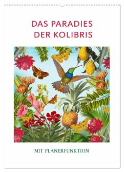 Das Paradies der Kolibris (Wandkalender 2025 DIN A2 hoch), CALVENDO Monatskalender