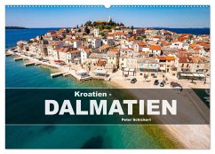 Kroatien - Dalmatien (Wandkalender 2025 DIN A2 quer), CALVENDO Monatskalender