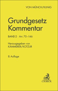 Cover Grundgesetz Kommentar Band 2: Art. 70-146. GG