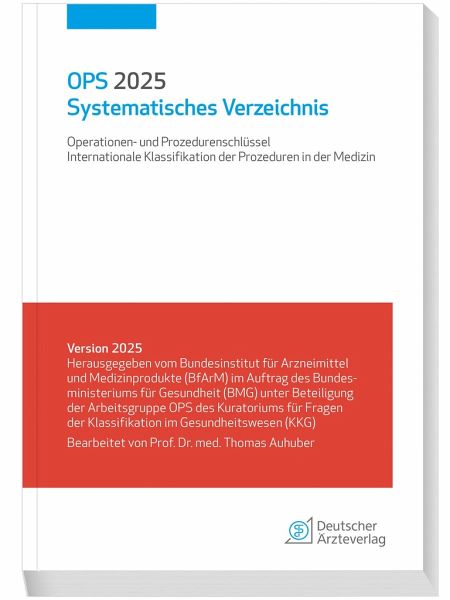 OPS 2025 Systematisches Verzeichnis OPS 2025 Systematisches Verzeichnis