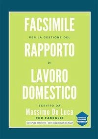 Cover Facsimile per la gestione del rapporto di lavoro domestico