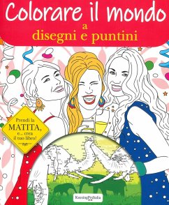Cover Colorare il mondo a disegni e puntini