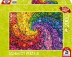 Schmidt Spiele 59744 - Kunterbunter Blütenwirbel, Puzzle Standard 2.000 Teile Schmidt Spiele 59744 - Kunterbunter Blütenwirbel, Puzzle Standard 2.000 Teile