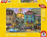 Schmidt Spiele 59780 - In den Straßen von Paris, Puzzle Standard 1.000 Teile