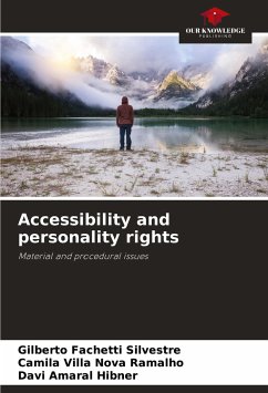 Accessibility and personality rights - Fachetti Silvestre, Gilberto;Nova Ramalho, Camila Villa;Amaral Hibner, Davi