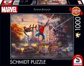 Schmidt Spiele 59957 - Spider-Man and Friends, The Ultimate Alliance, Puzzle Thomas Kinkade 1.000 Teile - Marvel