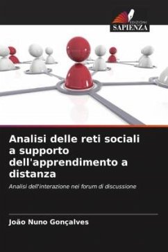 Analisi delle reti sociali a supporto dell'apprendimento a distanza - Gonçalves, João Nuno