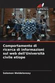 Comportamento di ricerca di informazioni sul web dell'Università civile etiope