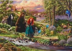 Cover Schmidt Spiele 58039 - Disney, Brave, Merida, Puzzle Thomas Kinkade 1.000 Teile - Disney