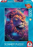 Schmidt Spiele 59783 - Löwe im Farbenwind, Puzzle Standard 1.000 Teile