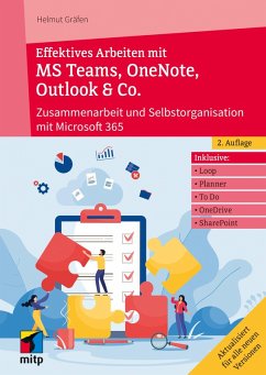 Cover Effektives Arbeiten mit MS Teams, OneNote, Outlook & Co.