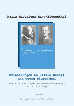 Erinnerungen an Silvio Gesell und Georg Blumenthal - Rapp-Blumenthal, Maria Magdalena