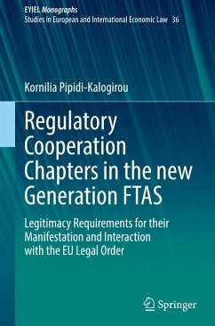 Cover Regulatory Cooperation Chapters in the new Generation FTAS
