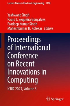 Cover Proceedings of International Conference on Recent Innovations in Computing