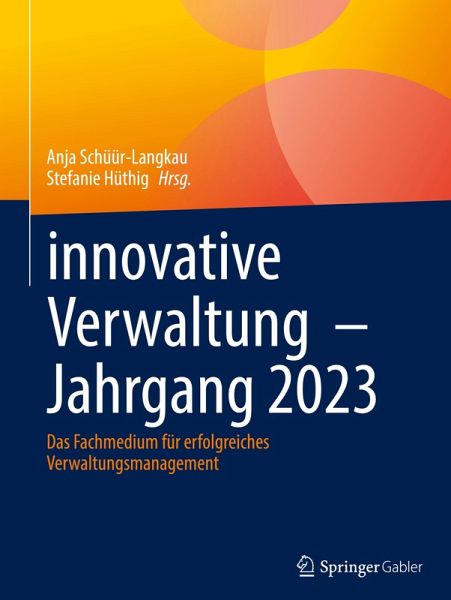 innovative Verwaltung - Jahrgang 2023 innovative Verwaltung - Jahrgang 2023