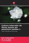 Cultura intercalar de flores anuais em Jasminum sambac L