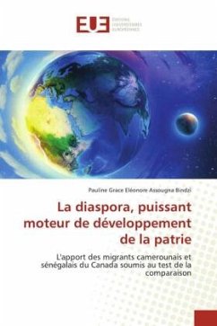 La diaspora, puissant moteur de développement de la patrie - Assougna Bindzi, Pauline Grace Eléonore