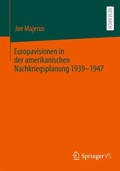 Cover Europavisionen in der amerikanischen Nachkriegsplanung 1939-1947