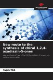 New route to the synthesis of chiral 1,2,4-oxadiazin-5-ones