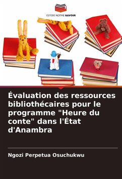 Cover Évaluation des ressources bibliothécaires pour le programme 