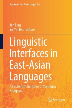 Cover Linguistic Interfaces in East-Asian Languages (eBook, PDF)