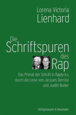 Die Schriftspuren des Rap - Lienhard, Lorena Victoria