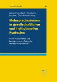 Mehrsprachenlernen in gesellschaftlichen und institutionellen Kontexten (eBook, ePUB)