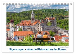 Sigmaringen - hübsche Kleinstadt an der Donau (Tischkalender 2025 DIN A5 quer), CALVENDO Monatskalender - Calvendo;Di Domenico, Giuseppe