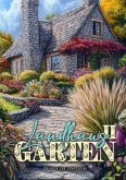 Landhaus Garten Malbuch für Erwachsene 2