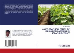 A GEOGRAPHICAL STUDY OF IRRIGATION PATTERNS IN SOLAPUR DISTRICT