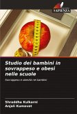 Studio dei bambini in sovrappeso e obesi nelle scuole