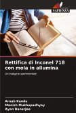 Rettifica di Inconel 718 con mola in allumina