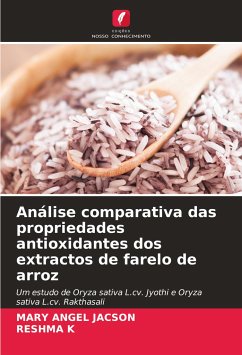 Análise comparativa das propriedades antioxidantes dos extractos de farelo de arroz - JACSON, MARY ANGEL;K, RESHMA