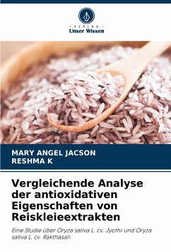 Vergleichende Analyse der antioxidativen Eigenschaften von Reiskleieextrakten - JACSON, MARY ANGEL;K, RESHMA