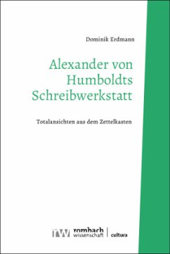 Cover Alexander von Humboldts Schreibwerkstatt