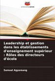 Leadership et gestion dans les établissements d'enseignement supérieur : Rôles des directeurs d'école