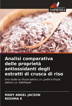 Analisi comparativa delle proprietà antiossidanti degli estratti di crusca di riso - JACSON, MARY ANGEL;K, RESHMA