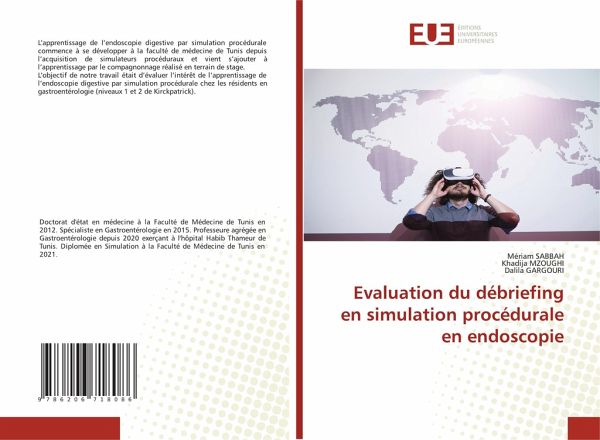 Evaluation du débriefing en simulation procédurale en endoscopie Evaluation du débriefing en simulation procédurale en endoscopie