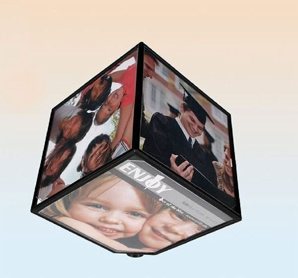 Fotowürfel rotierend für 6 Fotos Fotowürfel rotierend für 6 Fotos