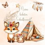 Meine liebsten Schulfreunde - Ein Freundebuch zum Ausfüllen & Ausmalen - Für Kinder ab 5 Jahren