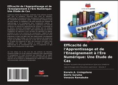 Cover Efficacité de l'Apprentissage et de l'Enseignement à l'Ère Numérique: Une Étude de Cas